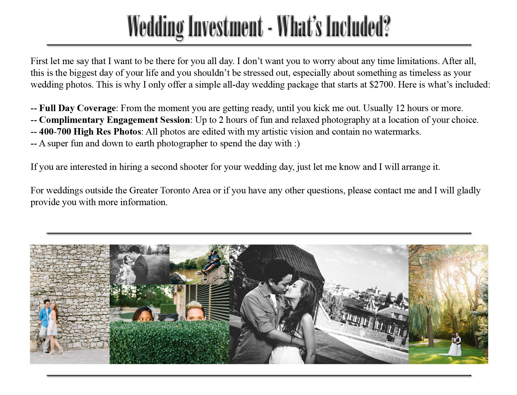 WeddingPricingPage